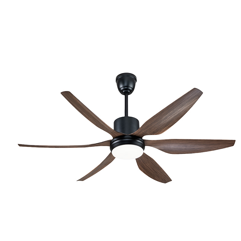 VANYE 54" 66" 220V 6-Blade ABS Fan with LED & Remote Control 1 220V 6-blade ABS ceiling fan with LED and remote control, high airflow for overseas market wholesale, model VY-12021