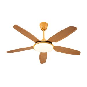 52 inch 220V high speed white ceiling fan with remote control, powerful motor for overseas market wholesale, model VY-12006