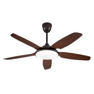 52 inch 220V power saving ceiling fan with aerodynamic plastic blades, energy efficient high velocity cooling for wholesale, model VY-12005