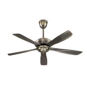52 inch 5-blade bronze metal ceiling fan, heavy duty airflow for professional commercial space use, model VY-12046