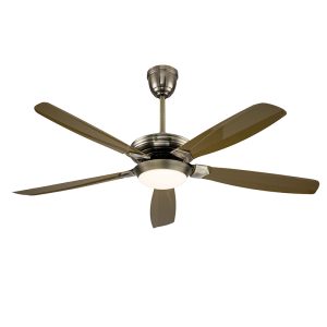 52 inch custom logo fashion LED ceiling fan with 220V DC motor, dimmable light for OEM wholesale projects, model VY-12007