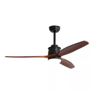 52 inch dark wood ceiling fan with elegant silent operation, luxury suite high-end residential use, model VY-13061