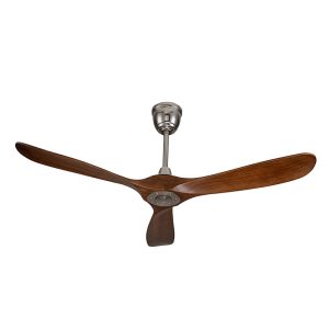 52 inch light wood grain ceiling fan with integrated LED kit, bright airy aesthetic for office living room, model VY-12070-2