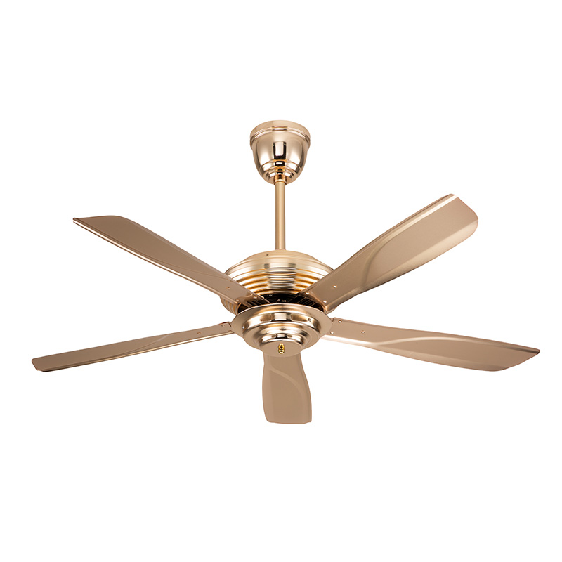 VANYE 52" Metal Blade Ceiling Fan - Minimalist No-Light 1 52 inch industrial metal blade ceiling fan without light, max airflow durable for minimalist interiors, model VY-12047