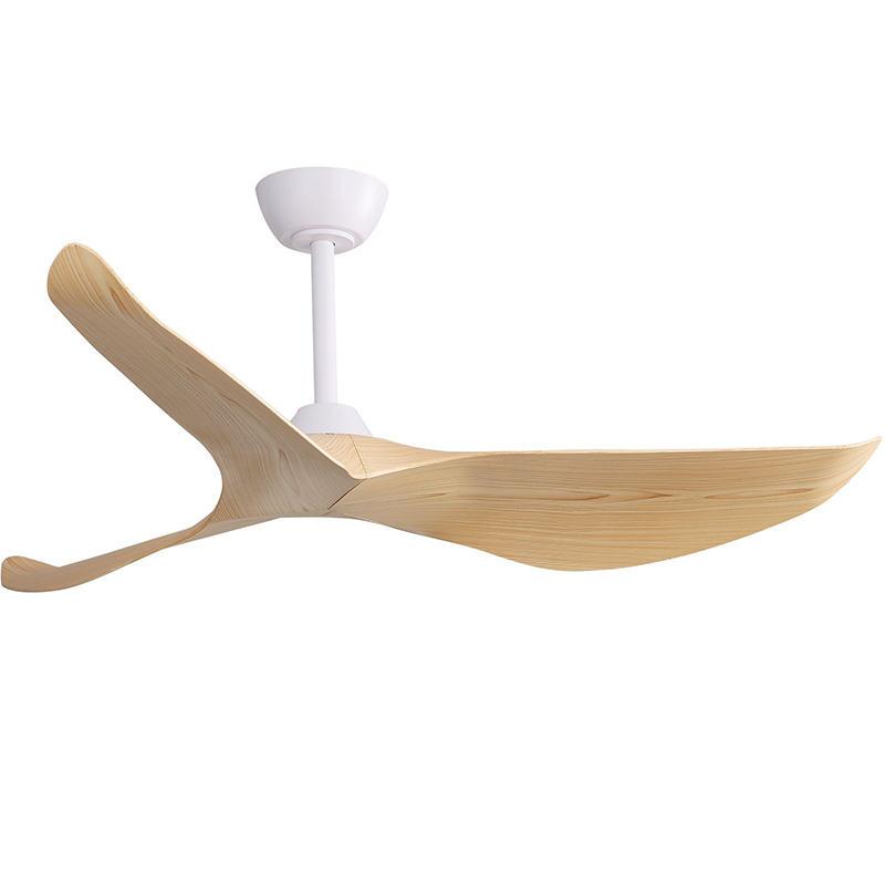 VANYE 52" Modern Wood Grain Ceiling Fan - Minimalist Design 1 52 inch modern wood grain ceiling fan with minimalist sleek design, quiet cooling performance for luxury interior spaces, model VY-13030