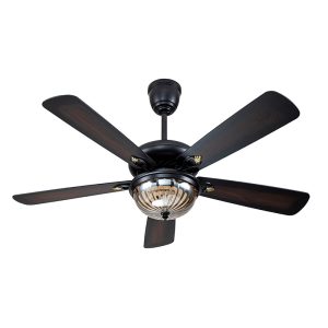 52 inch modern plywood ceiling fan with matte black wood grain texture, industrial organic style for wholesale, model VY-12052