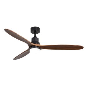 52 inch natural wood texture 3 blade ceiling fan, minimalist Nordic eco-friendly design with high airflow for interior decoration, model VY-13021