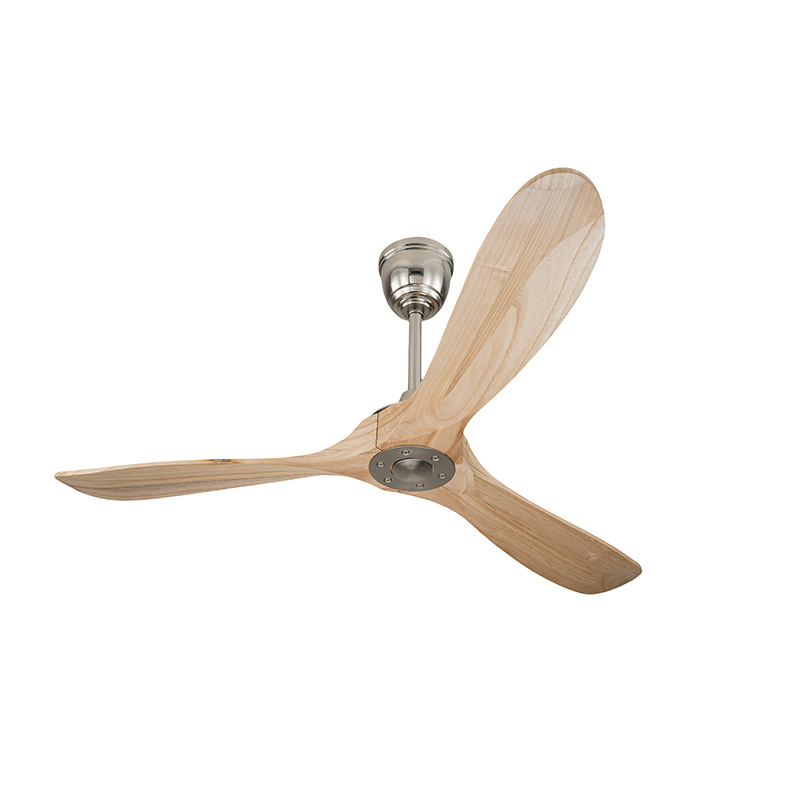 VANYE 52" Natural Wood Blade Ceiling Fan - Eco-Friendly DC 1 52 inch natural wood blade ceiling fan with eco-friendly DC motor, luxury quiet for eco-conscious home, model VY-12070