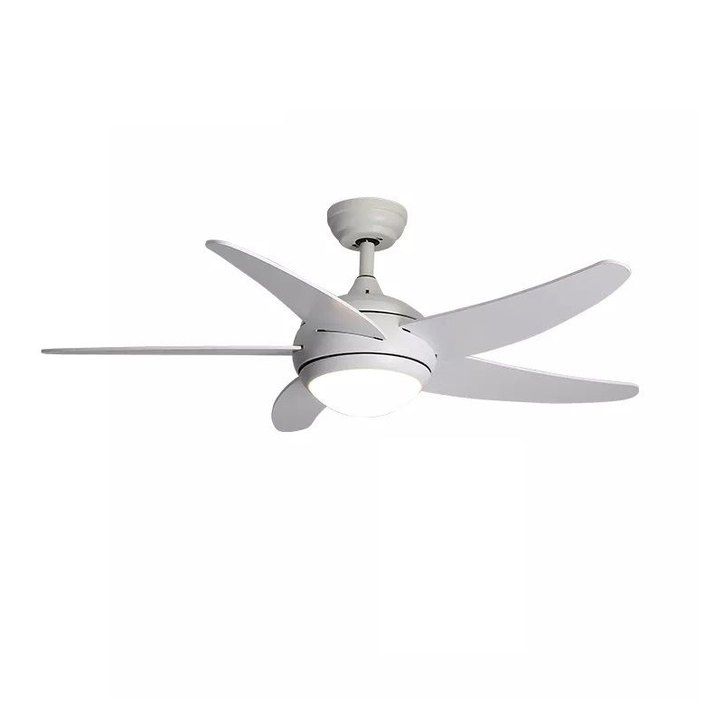VANYE 52" ODM/OEM Decorative 5-Plastic Blade Fan with LED 1 52 inch ODM OEM decorative 5 plastic blade fan with LED light, stylish leaf blades for volume wholesale, model VY-13060