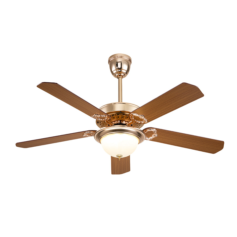 VANYE 52" Plywood Fan with LED - Integrated Dim-to-Warm Tech 1 52 inch plywood ceiling fan with dim-to-warm LED tech, adjustable color temperature for ambiance, model VY-12053