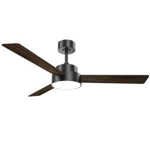 52 inch simple 3 plywood blade indoor ceiling fan with full function remote control, steady airflow for daily indoor decoration, model VY-13033
