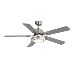 52 inch space saving DC fan with 5 durable plywood blades, factory direct high efficiency airflow design, model VY-13063