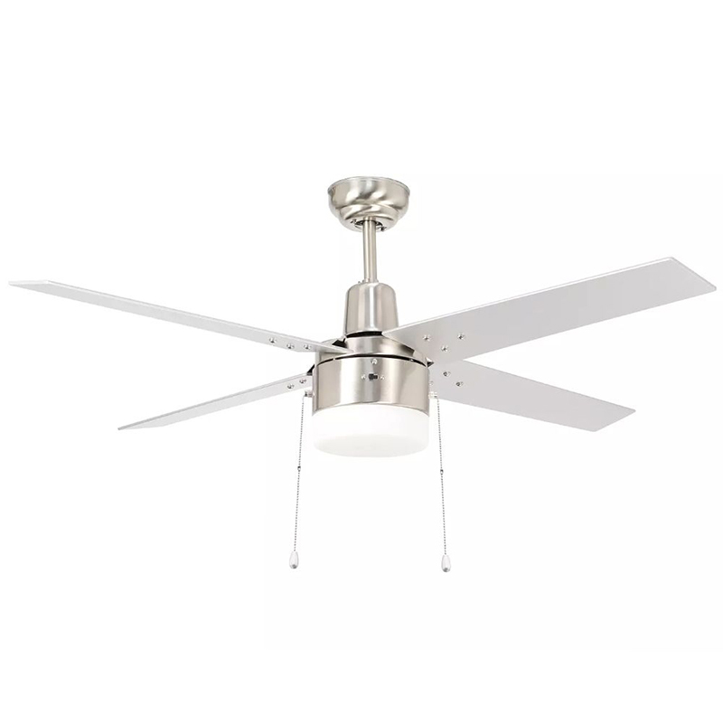 VANYE 52" Vintage Plywood Blade Smart Fan with LED & Remote 1 52 inch vintage plywood blade smart fan with LED light and remote, classic modern intelligent design, model VY-13065