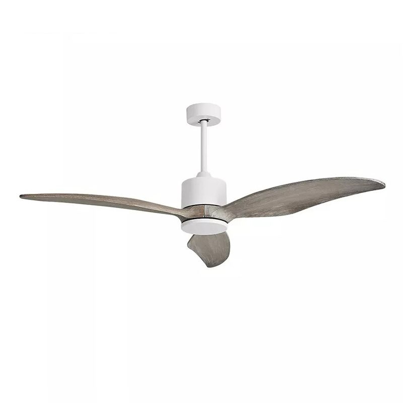 VANYE 52" White Ceiling Fan with ABS Plastic Blades 1 52 inch elegant white ceiling fan with premium abs plastic blades, clean modern natural texture design, model VY-13062