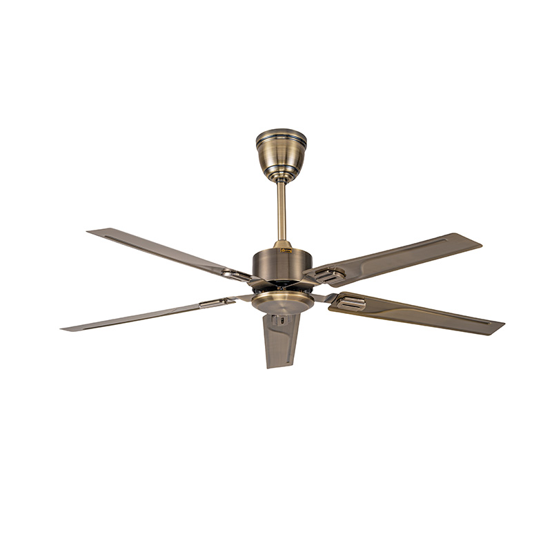 VANYE 56" Big Space-Saving DC Fan - 5 Metal Blades Factory 1 56 inch space saving DC ceiling fan with 5 metal blades, factory direct massive airflow for open plan area, model VY-12075