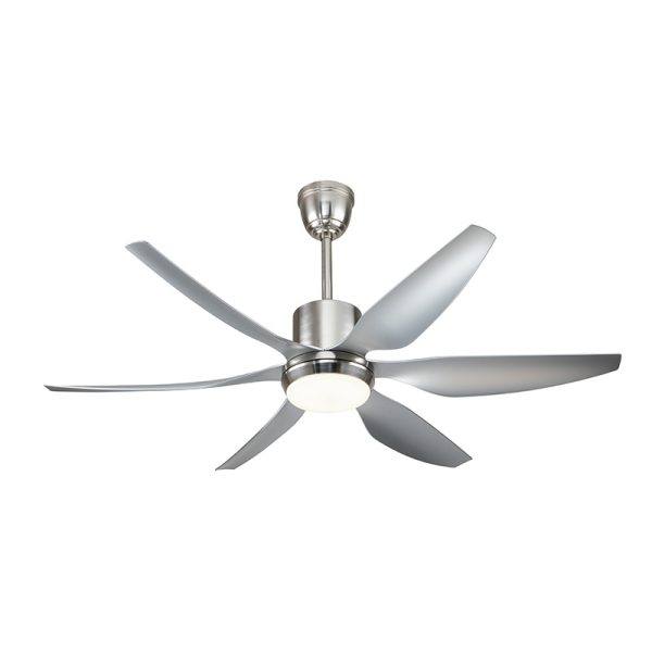 dimmable LED lighting plastic blades ceiling fan with remote
