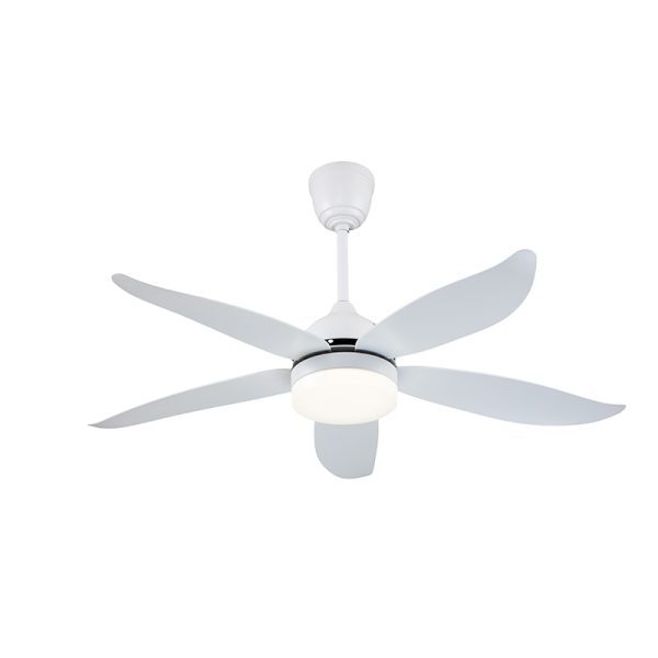 silent AC/DC motor 52 inches electrical ceiling light with fan