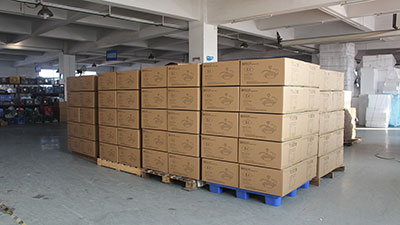 Final Quality Inspection and Warehouse Audit Pre-shipment warehouse audit and final quality control inspection of wholesale ceiling fans.