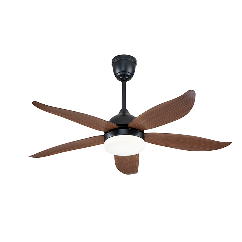 Indoor vintage ceiling fan with 3 color LED and natural wind, silent operation for bedroom wholesale, model VY-12031