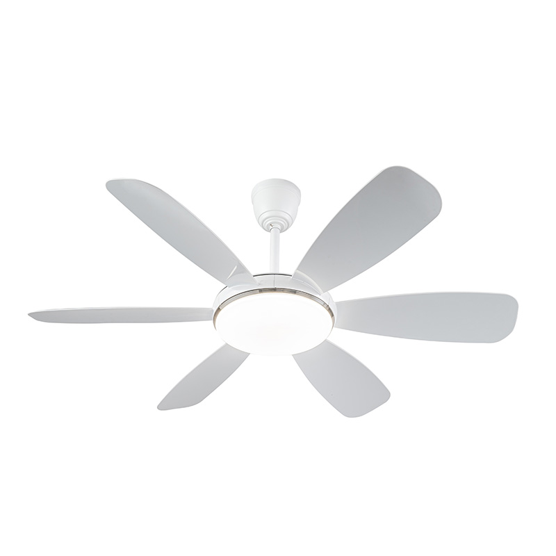 VANYE Smart App Control Flush Mount Fan - OEM Plastic Blades 1 Smart app control flush mount ceiling fan with OEM plastic blades, iOS Android integration for low ceilings, model VY-12057