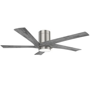 VANYE smart low profile ceiling fan with WiFi Alexa Google voice control, flush mount modern design for smart home decoration, model VY-13026