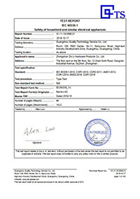 VANYE Ceiling Fan Motor CE LVD Certificate