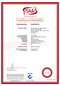 VANYE Ceiling Fan SAA Certificate Australia