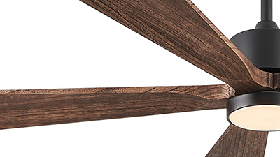 Premium solid wood ceiling fans for luxury interior hospitality projects